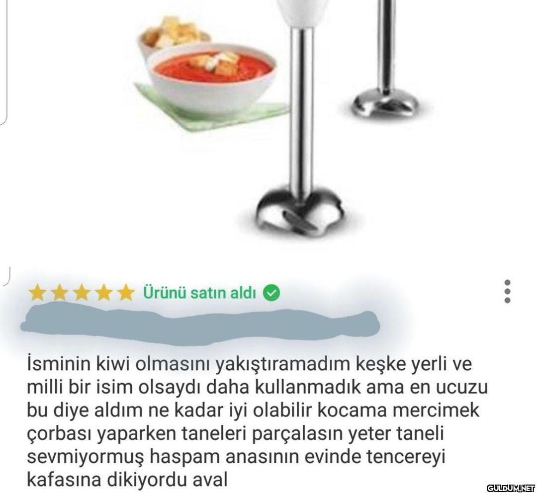 Ürünü satın aldı İsminin...
