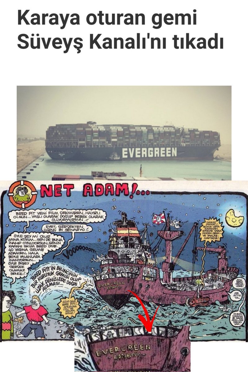Ve o kuru yük gemisi...