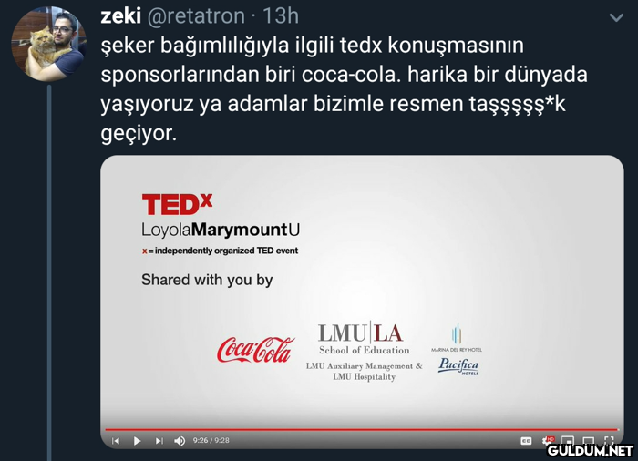 zeki @retatron · 13h şeker...