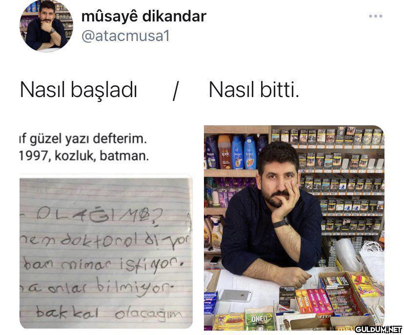 mûsayê dikandar ......