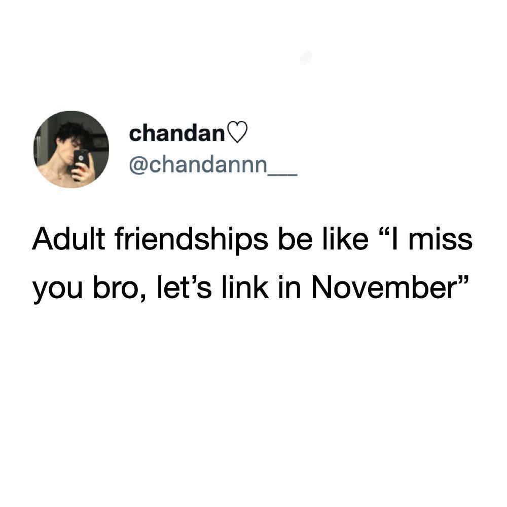 And then keep rescheduling...