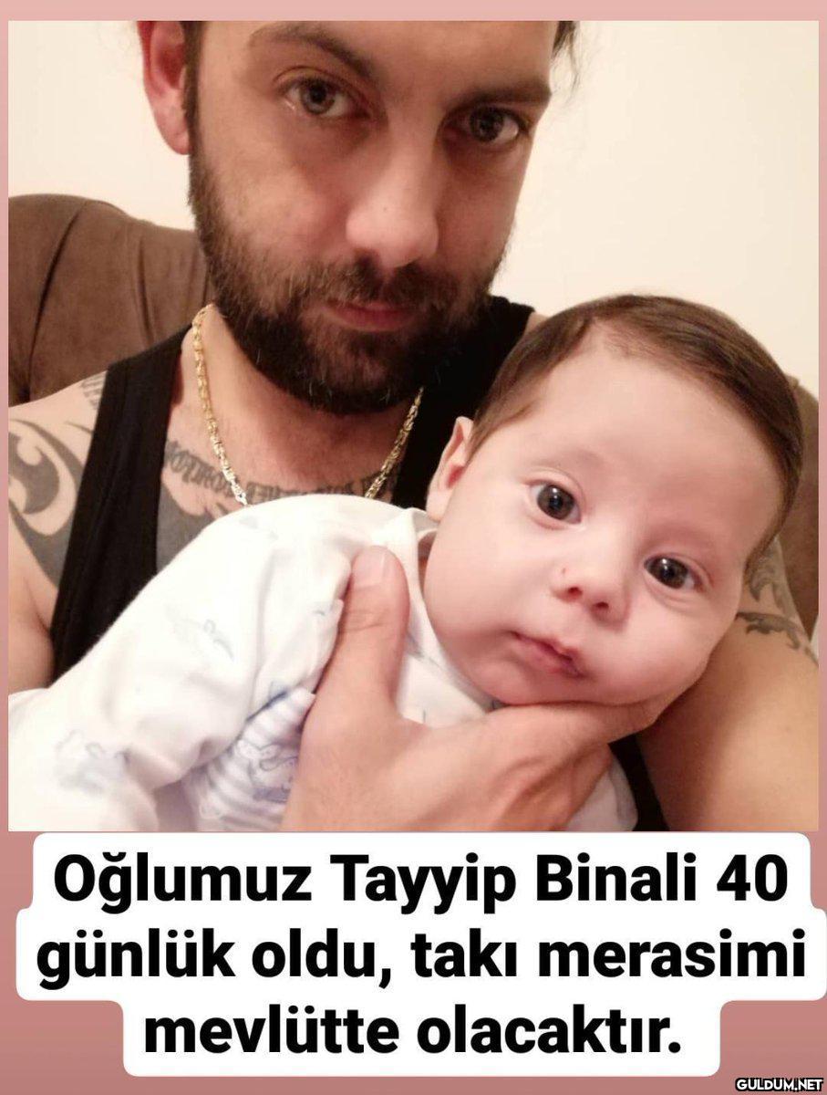 Recep bebeğin Binali...