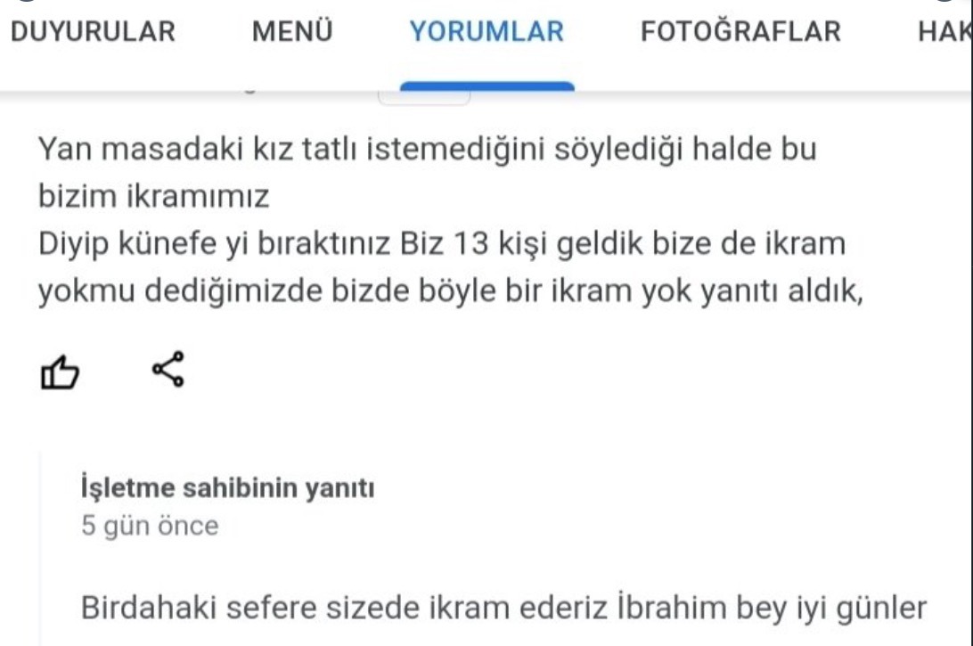 DUYURULAR MENÜ YORUMLAR...