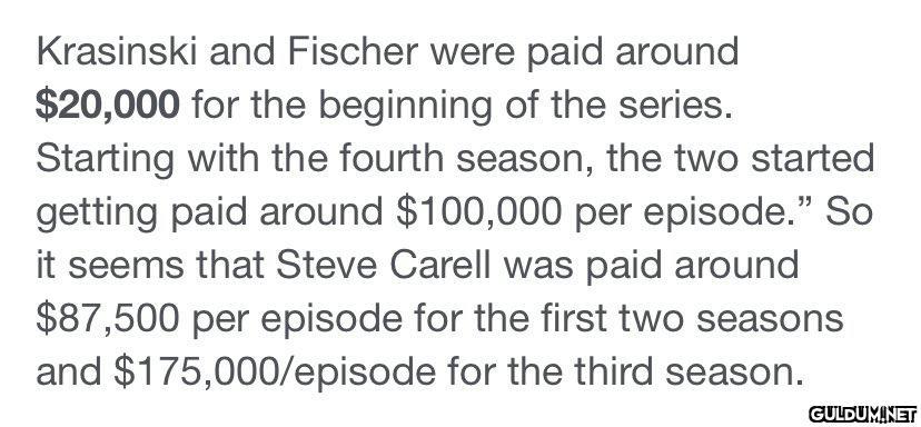 Krasinski and Fischer were...