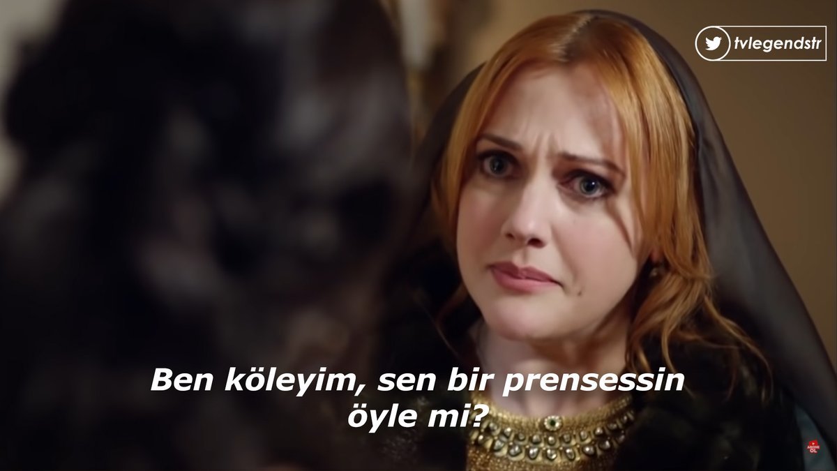 Ben köleyim, sen bir...