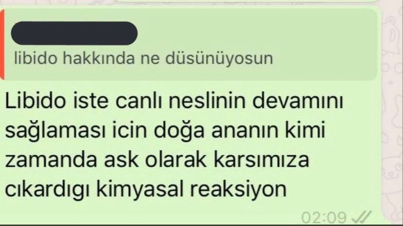 yok daha neler    libido...