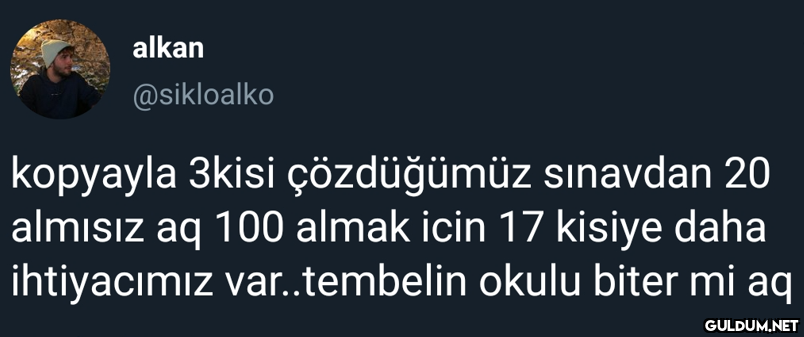 alkan @sikloalko kopyayla...