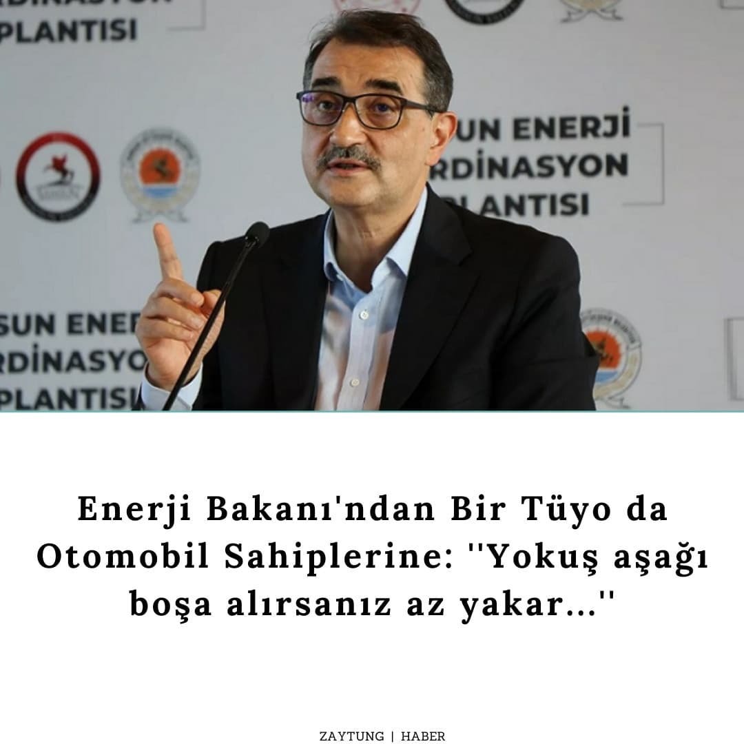 "Şimdi aracınızla hareket...