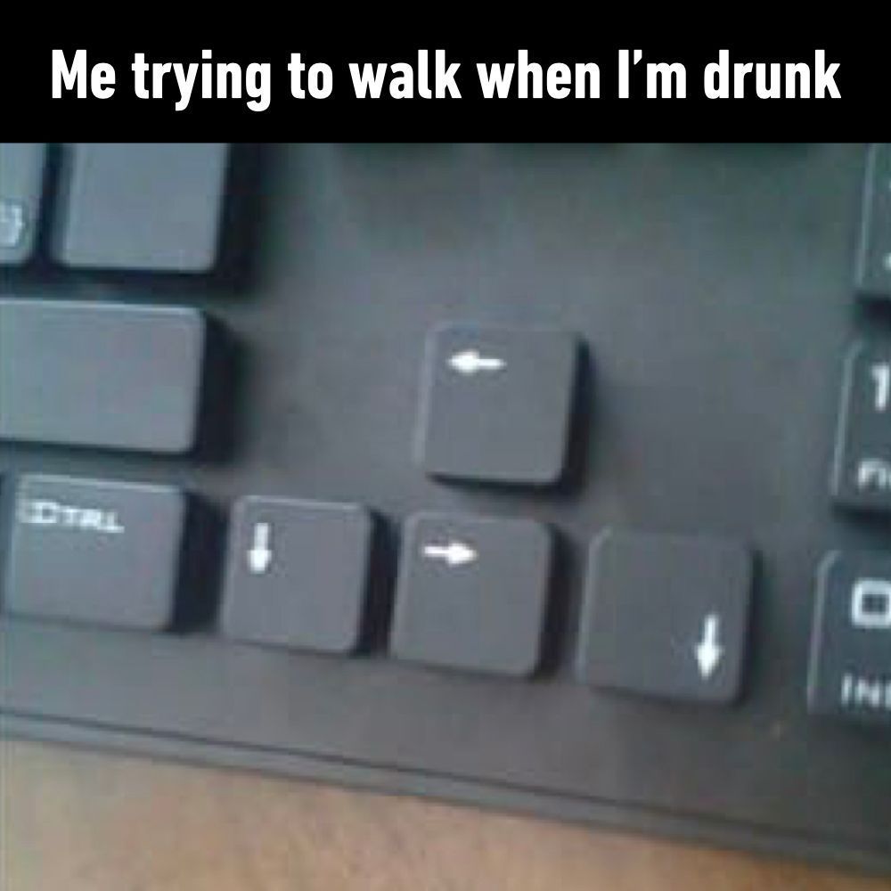 While yelling "I'm not...