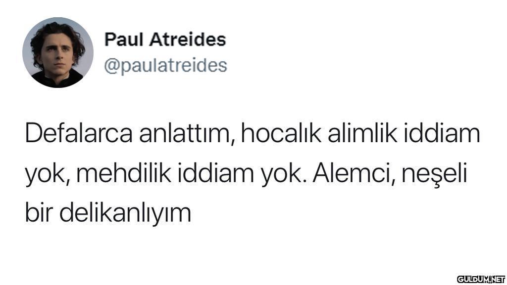 Paul Atreides...