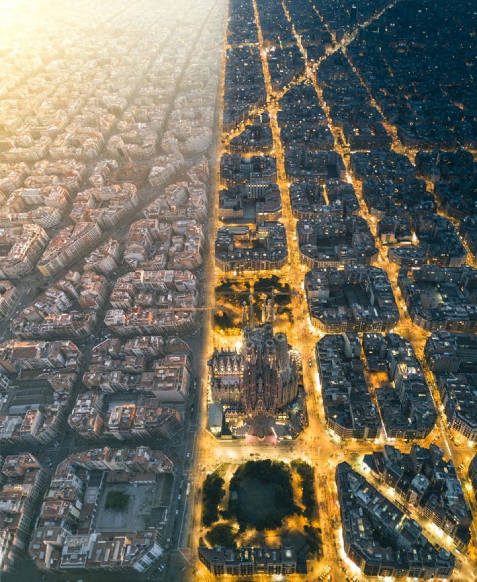 ✨Barcelona'da gündüz ve...