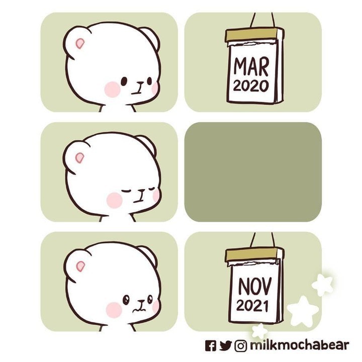 ✍🏻 @milkmochabear ⠀ Time...