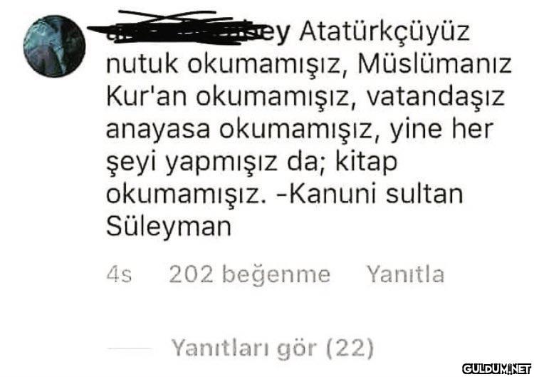 ey Atatürkçüyüz nutuk...
