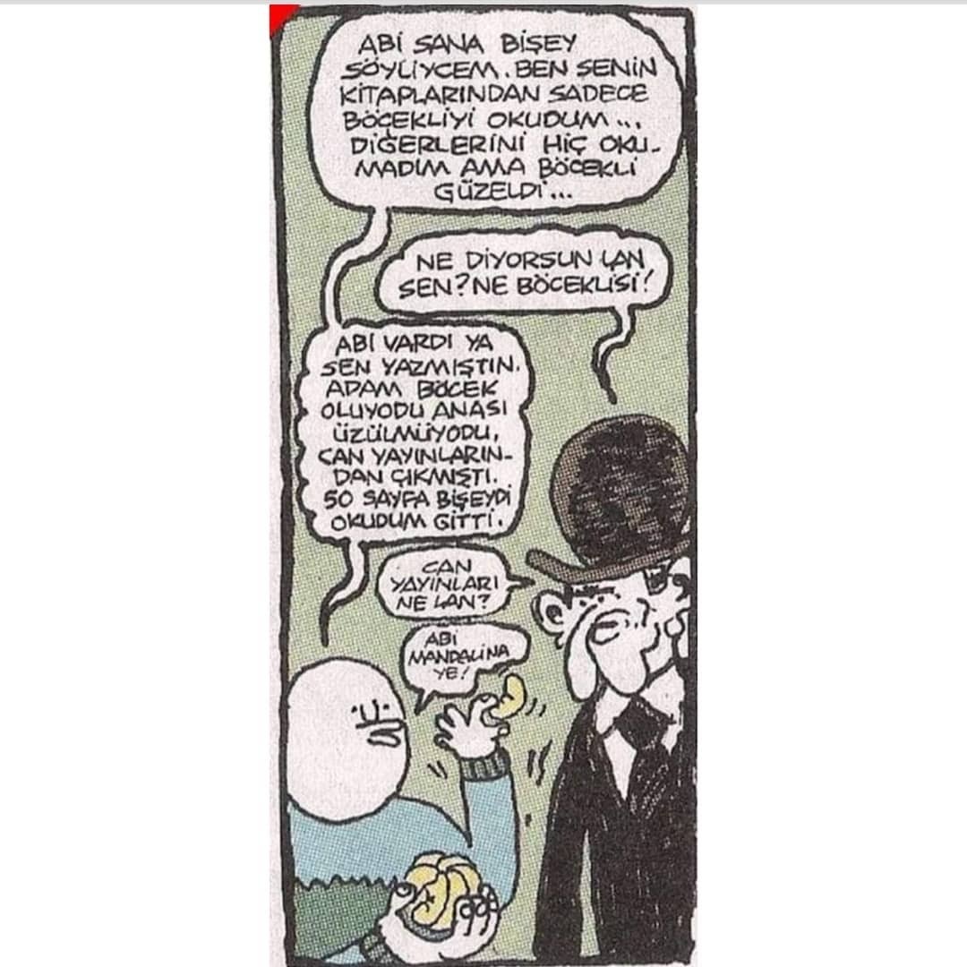 "Adam böcek oluyodu anası...