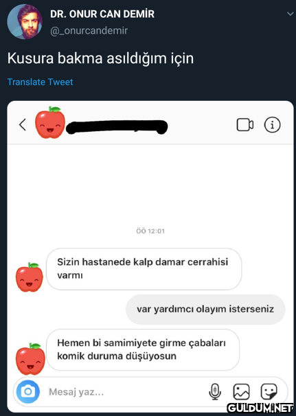 DR. ONUR CAN DEMİR...