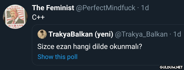 The Feminist...