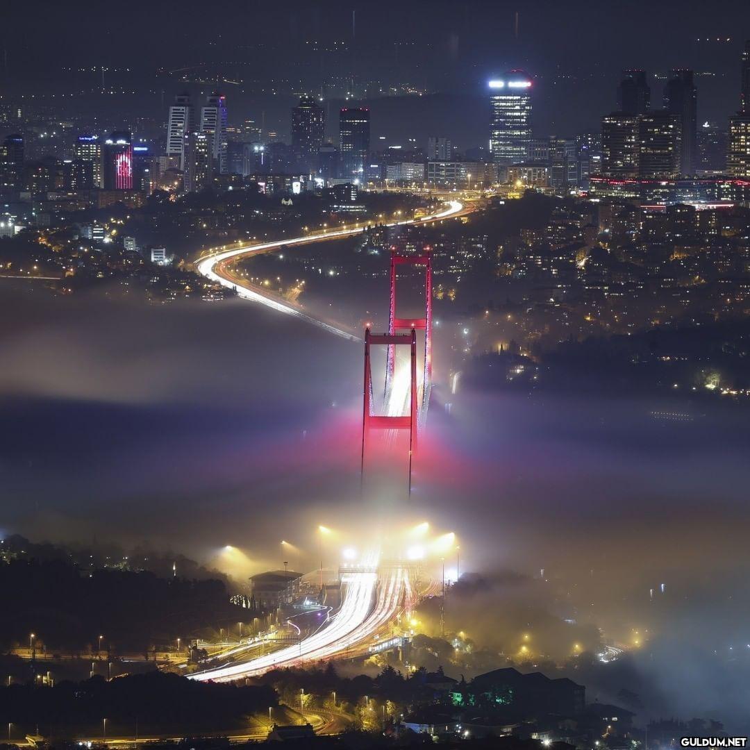 İstanbul'da sis......
