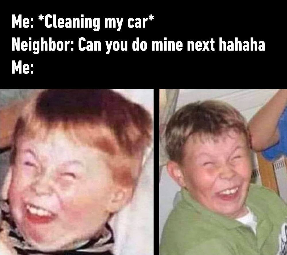 Can you mow my lawn next...
