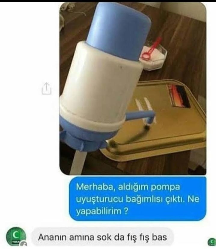 Merhaba, aldığım pompa...