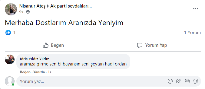 Nisanur Ateş > Ak parti...