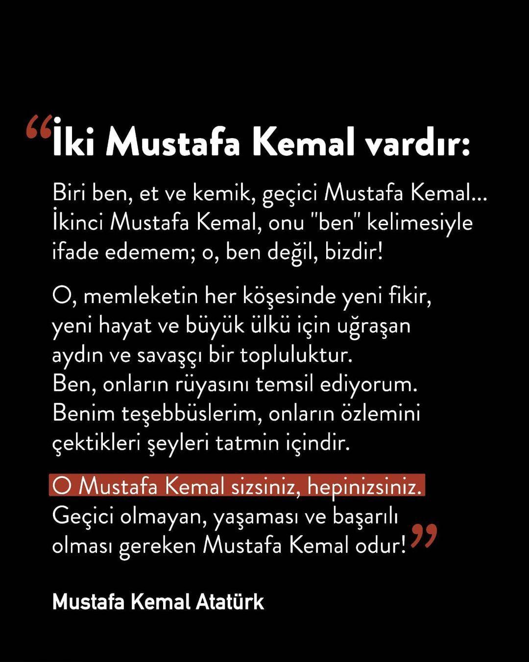 Sevgi, saygı, özlem ve...