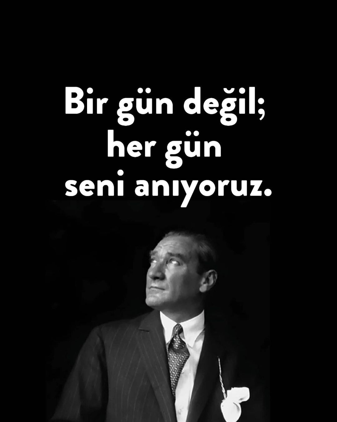 Sevgi, saygı, özlem ve...