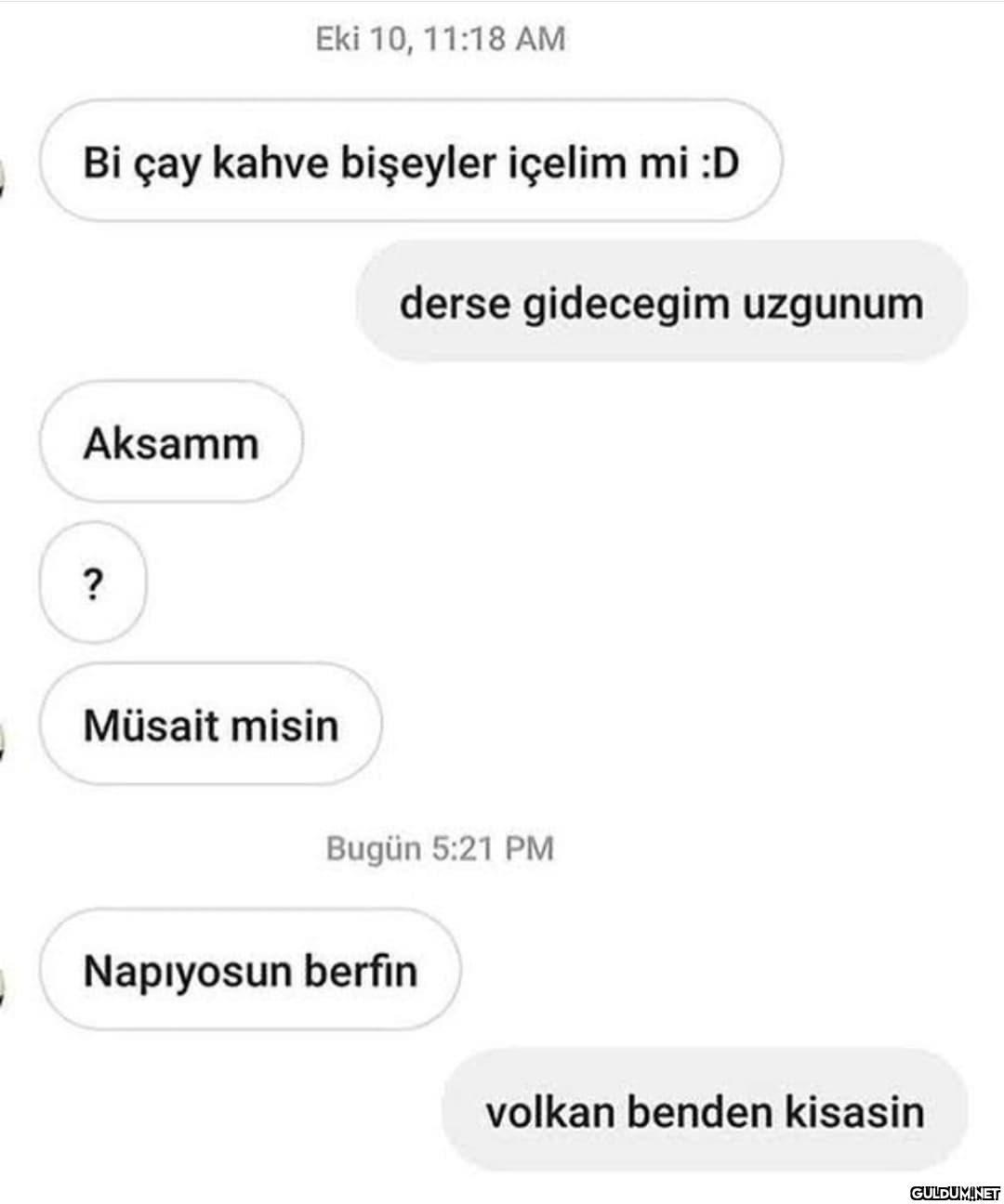 Volkan, ah be Volkan 😢 ...