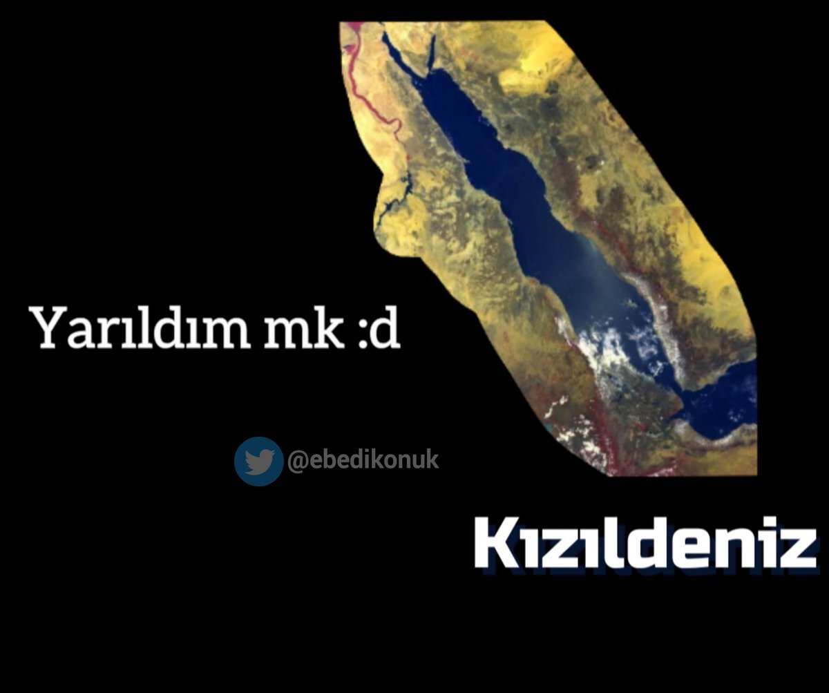 Yarıldım mk :d @ebedikonuk...