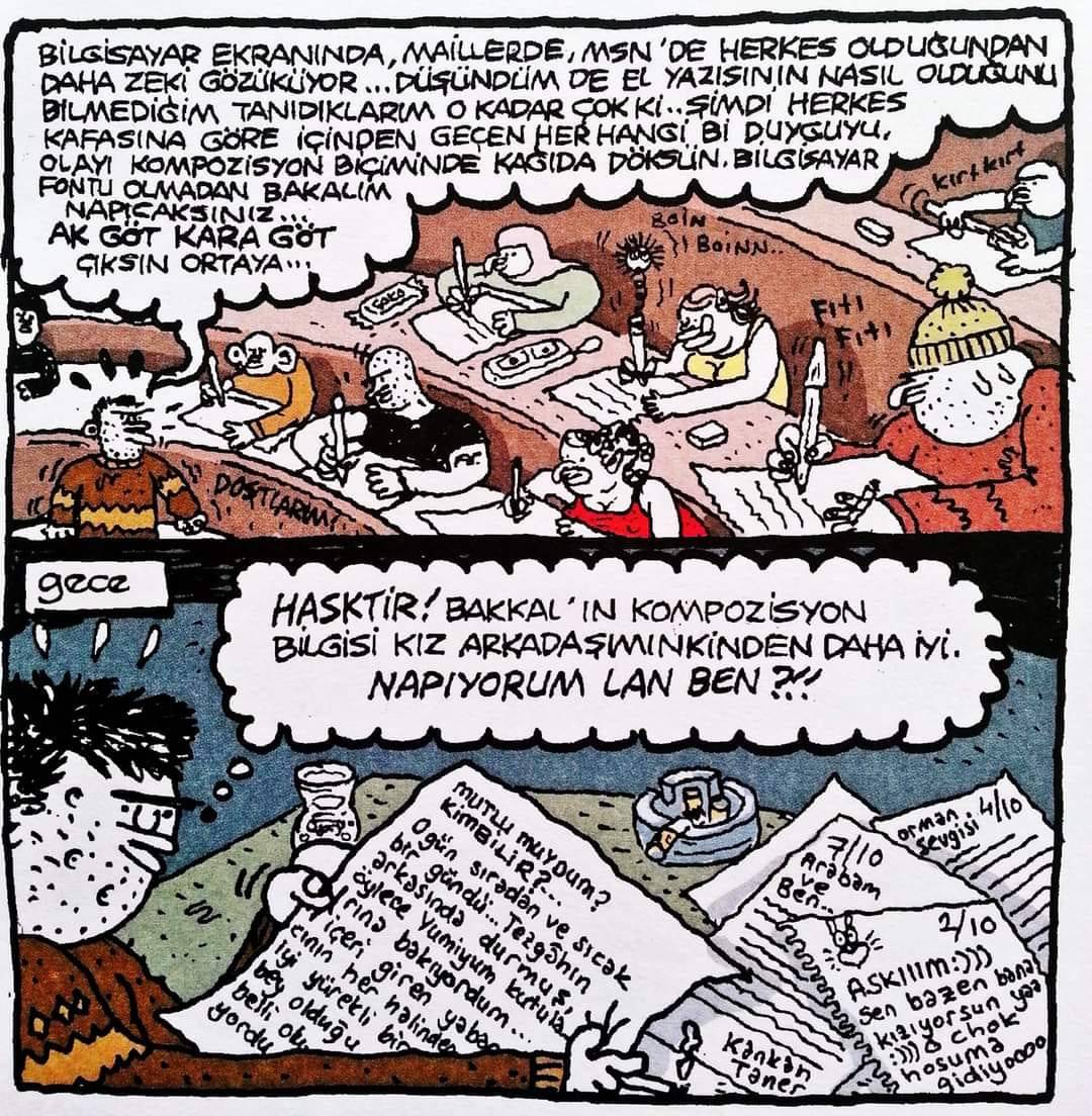 Bakkal'ın kompozisyon...