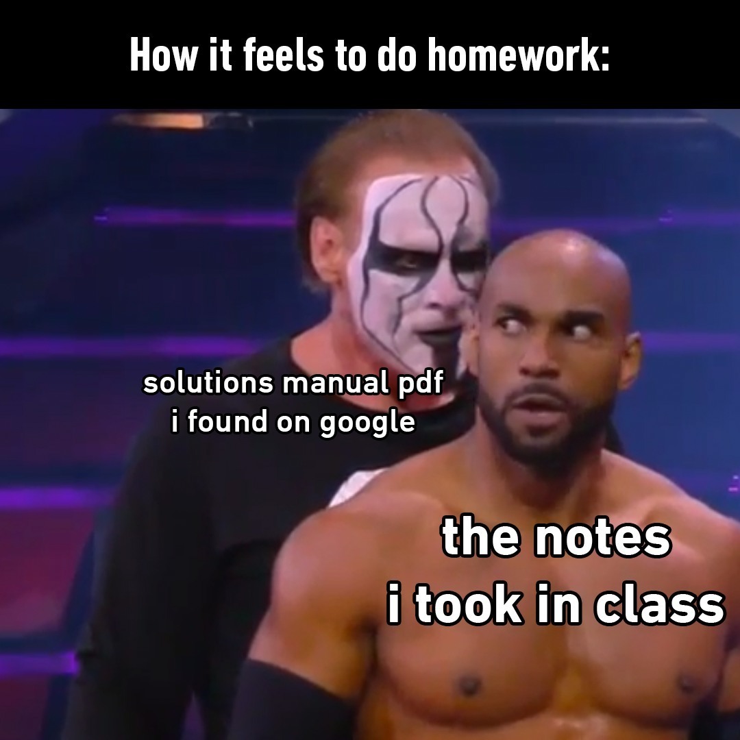 When the solutions manual...