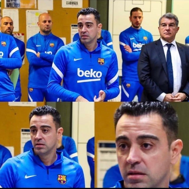 Xavi, Messi'nin takımdan...