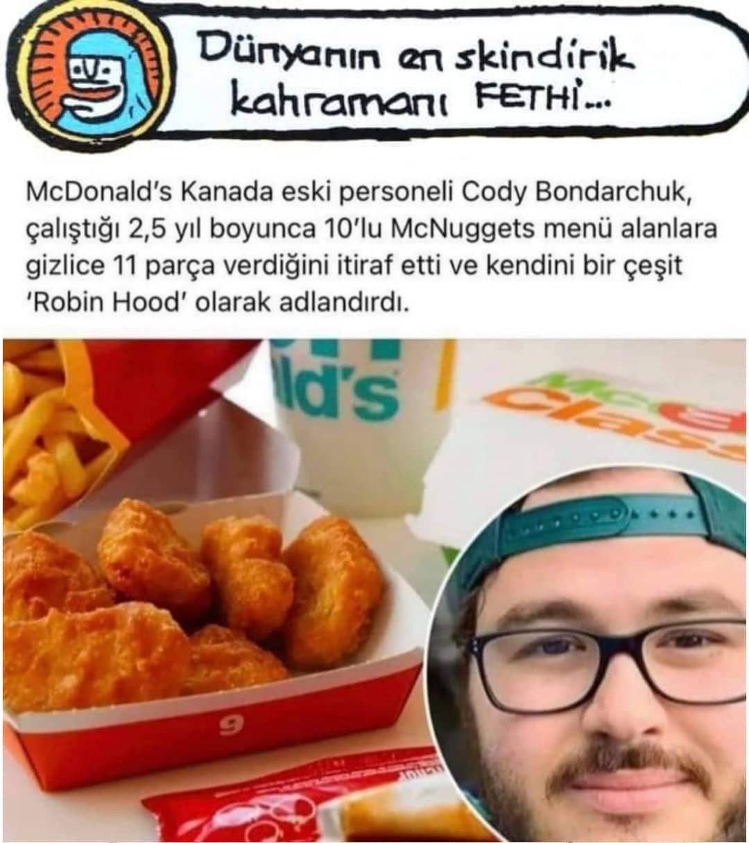 Bu bir kahramanlık...