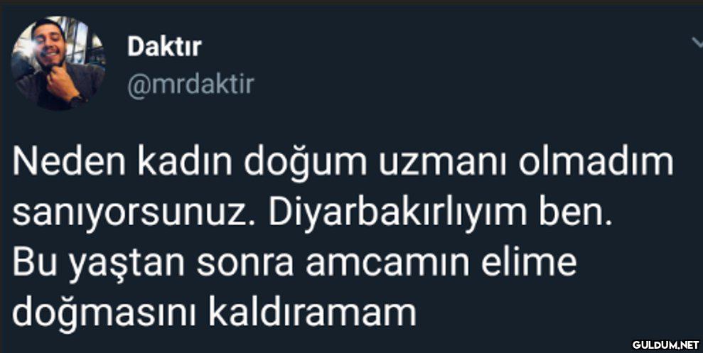 Daktır @mrdaktir Neden...