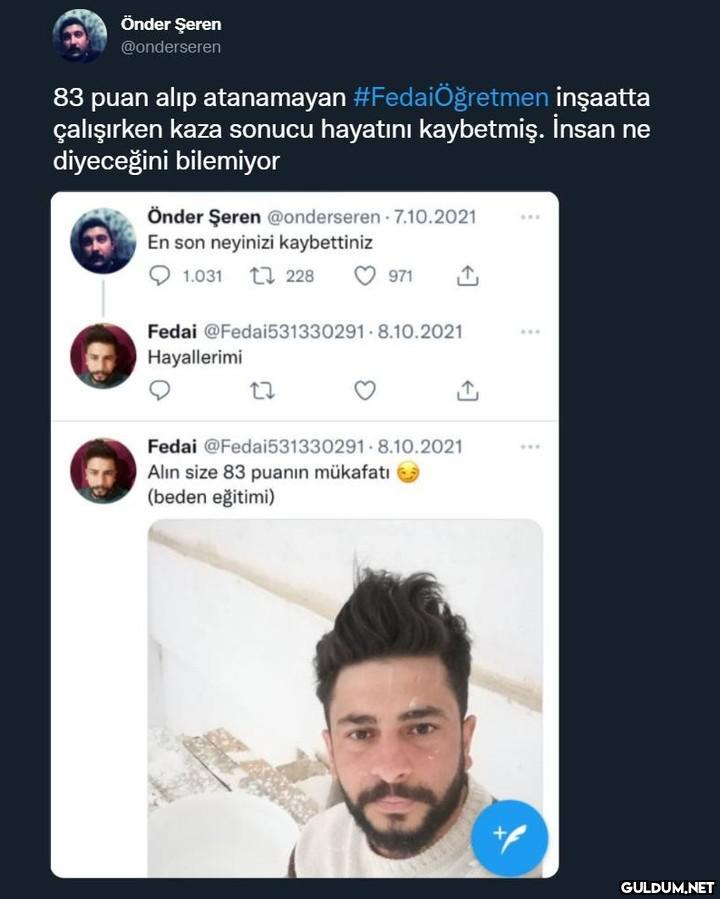 Çok acı...  Kaynak