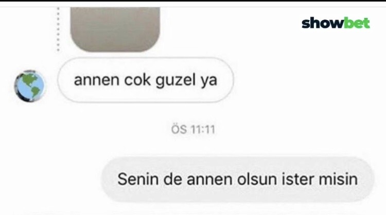 showbet annen cok guzel ya...