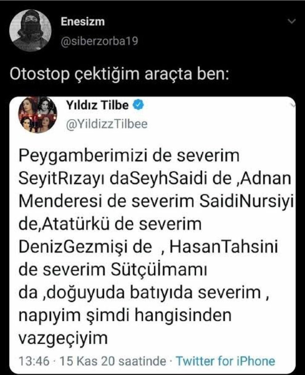 Enesizm @siberzorba19...