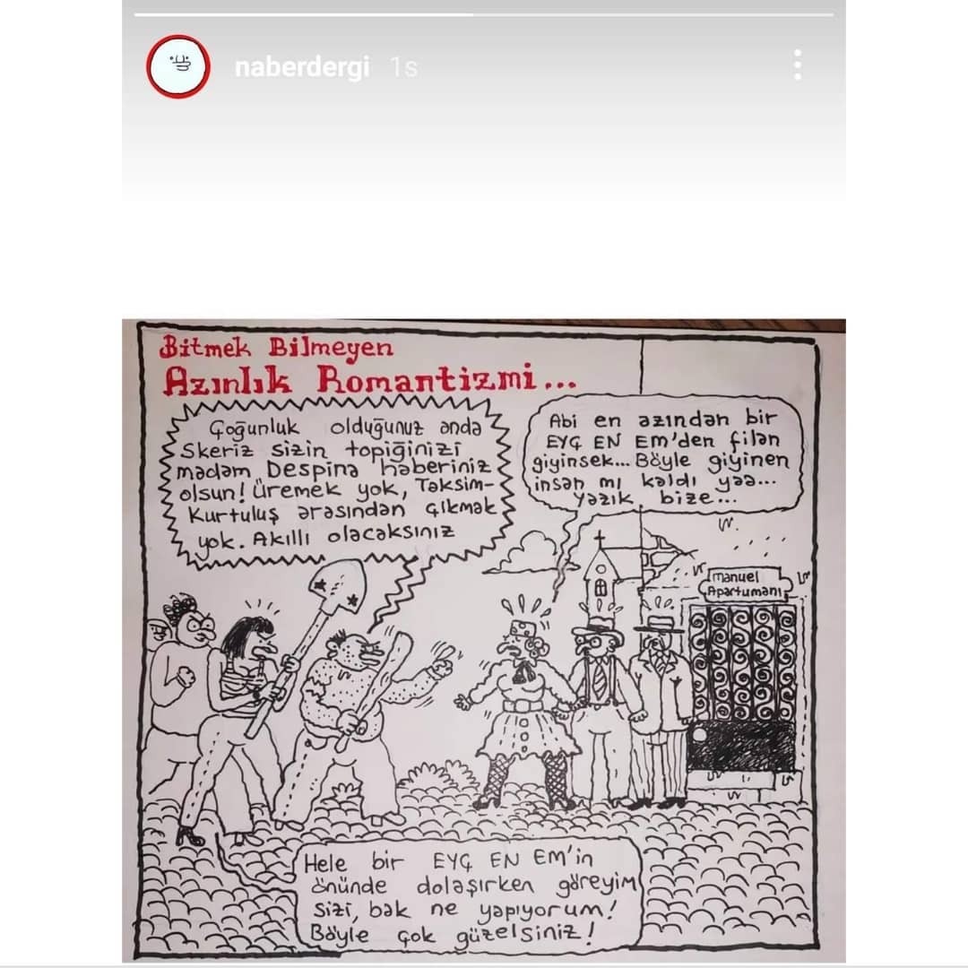 Bitmek bilmeyen Azınlık...