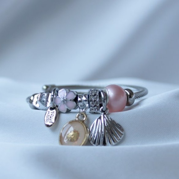 Mermaid Charm Bileklik 🦪🦪    Kaynak