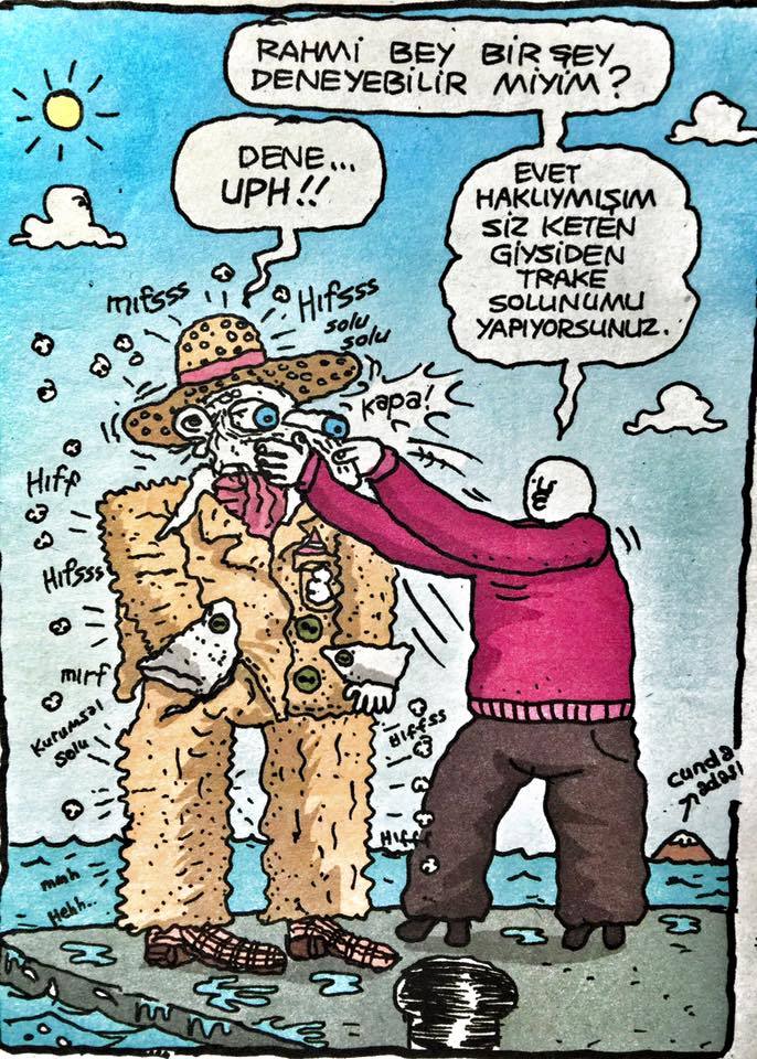 - Rahmi bey bişey...