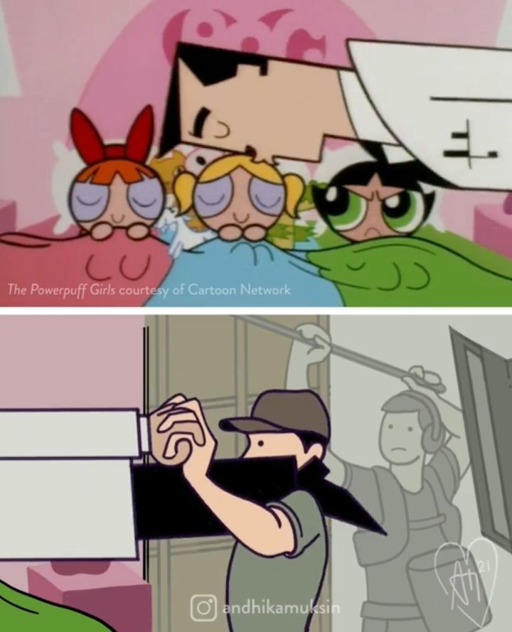 Behind the scenes of The...