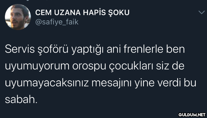 CEM UZANA HAPİS ŞOKU...