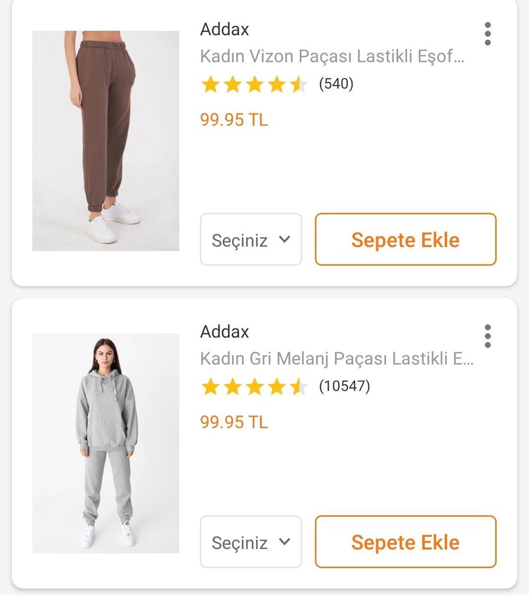 Uygun fiyatlı eşofman...
