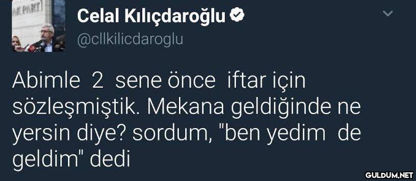 K PARKT Celal Kılıçdaroğlu...