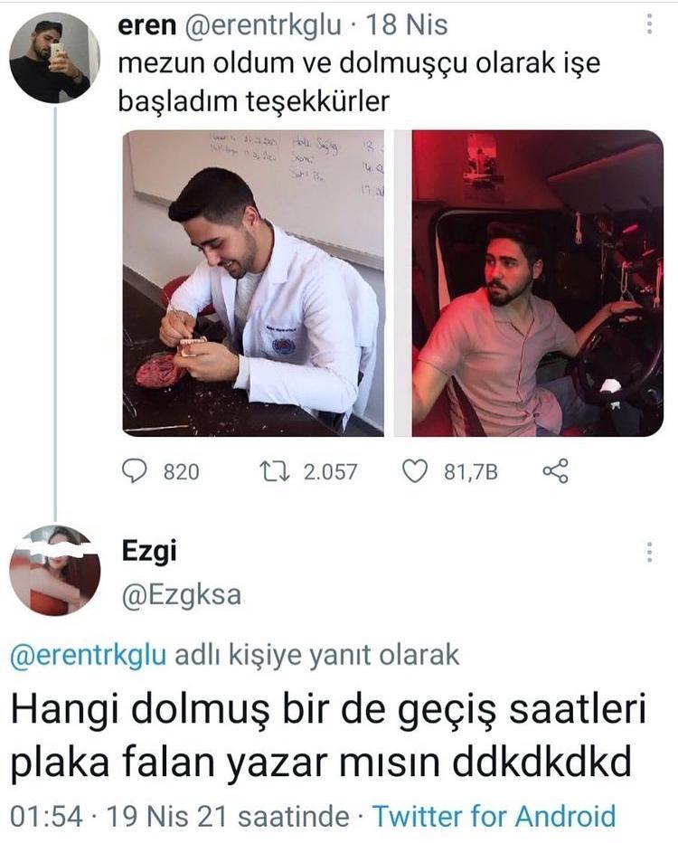 İkisi de ekmeğinin...