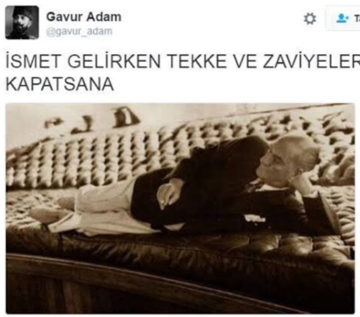 Gavur Adam @gavur_adam...