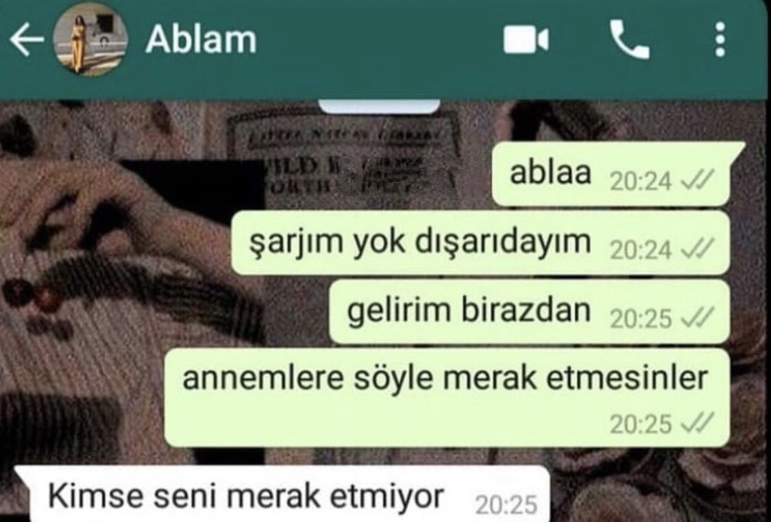 Ablacım sağol ya 😅😅   ...