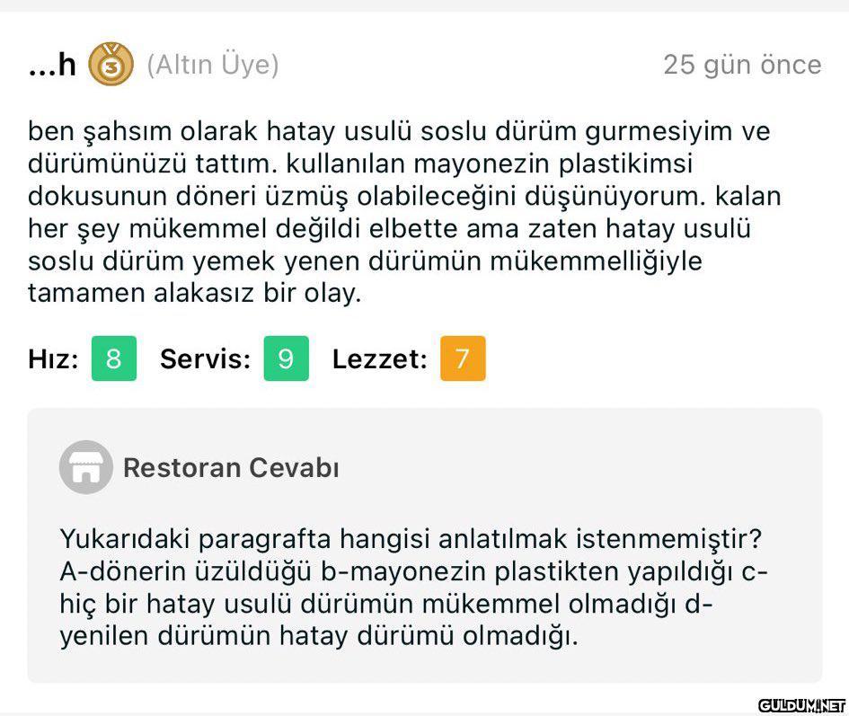 ...h (Altın Üye) 25 gün...