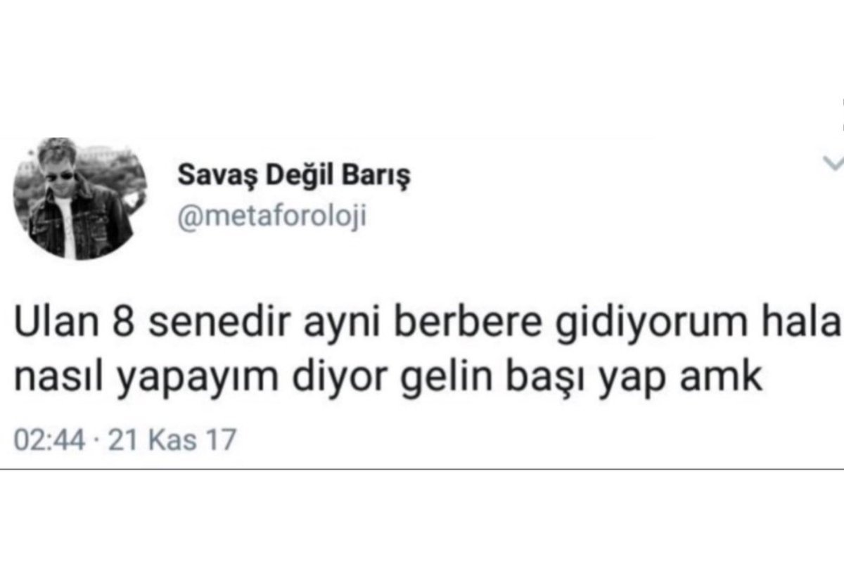 Savaş Değil Barış...