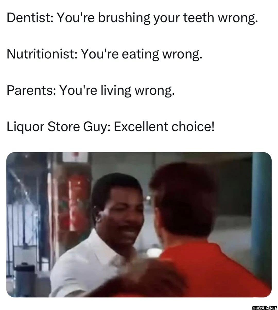 Finally someone who...