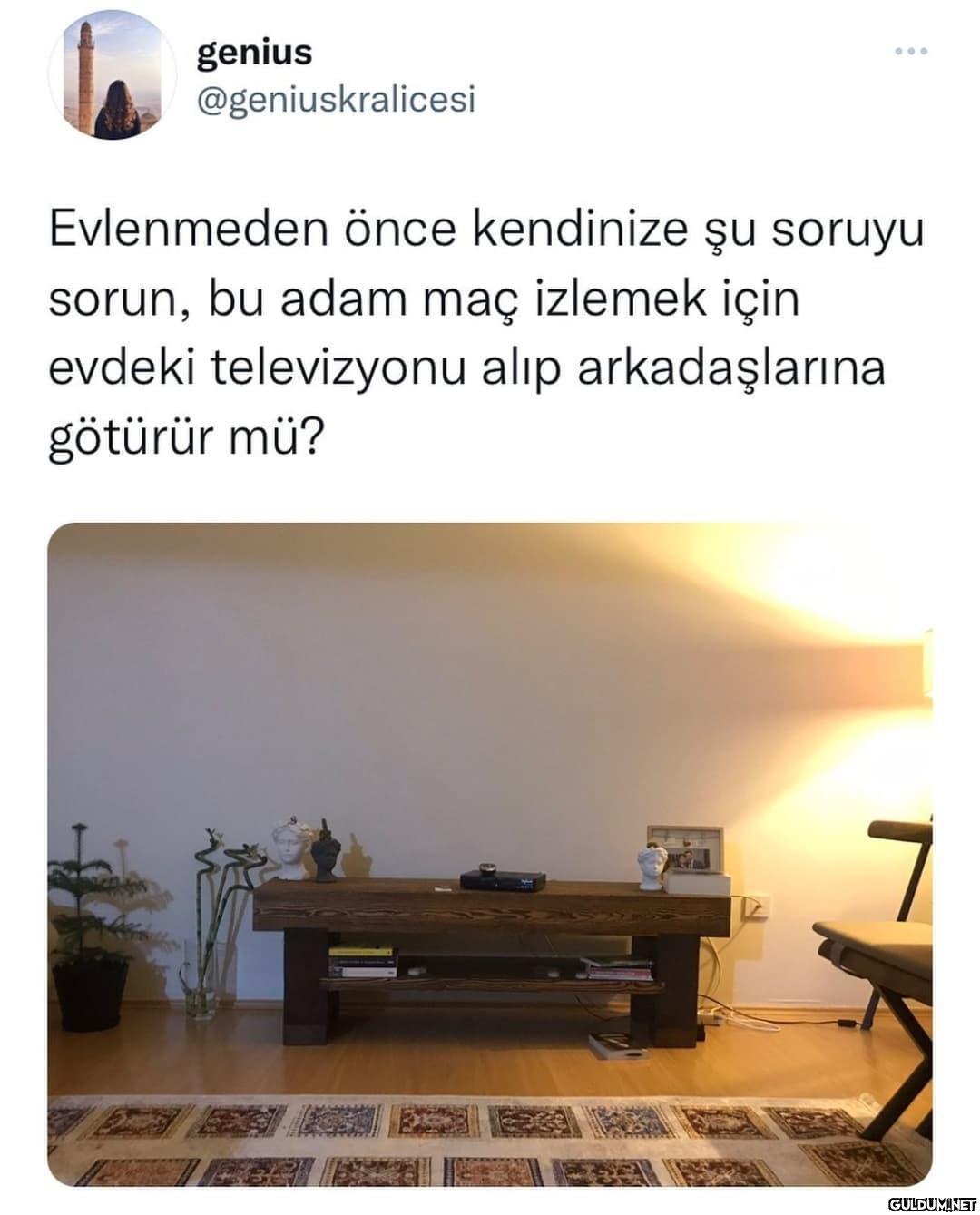 Bekarlara ufak bir uyarı ...